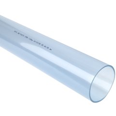 Труба прозрачная НПВХ (PVC-U) напірна клейова Lareter PN10 d50 мм1