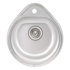 Кухонна мийка Qtap 4450 Micro Decor 0,8 мм (QT4450MICDEC08)1
