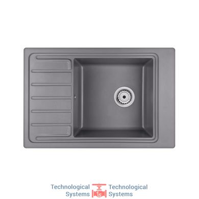 Кухонна мийка Qtap CS 7751 Grey (QTCS7751GRE)1