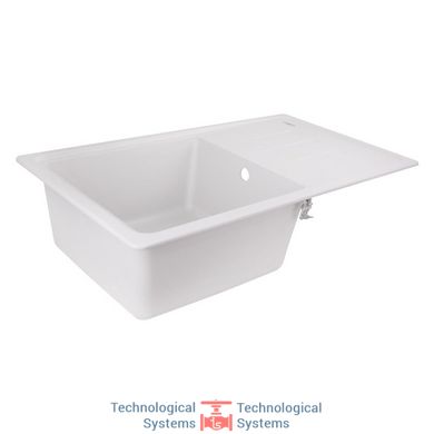 Кухонна мийка Lidz 780x435/200 WHI-01 (LIDZWHI01780435200)4