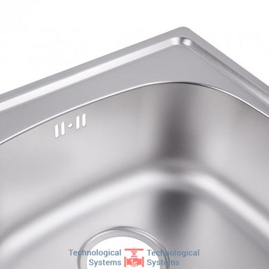 Кухонна мийка Qtap 5047 0,8 мм Micro Decor (QT5047MICDEC08)5