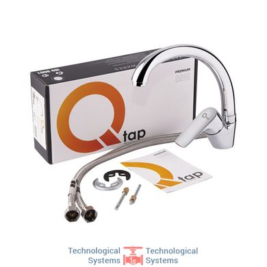Змішувач для кухні Qtap Uno CRM 008F4