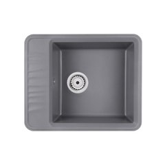Кухонна мийка Qtap CS 6250 Grey (QT6250GRE471)1
