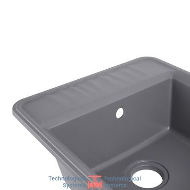 Кухонна мийка Qtap CS 6250 Grey (QT6250GRE471)4