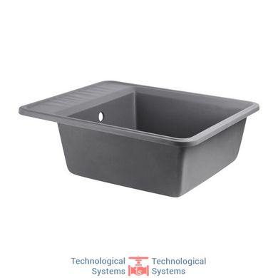 Кухонна мийка Qtap CS 6250 Grey (QT6250GRE471)3