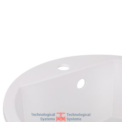 Кухонна мийка Qtap CS D510 White (QTD510WHI650)5