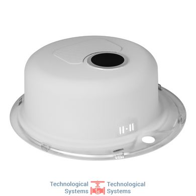Кухонна мийка Qtap D510 Satin 0,8 мм (QTD510SAT08)5