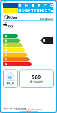 Водонагреватель MIDEA D10-20VI(U)3