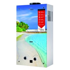 Газова колонка Aquatronic димохідна JSD20-AG308 10 л скло (пляж)1