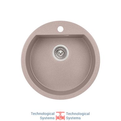 Кухонна мийка Qtap CS D510 Beige (QTD510BEI551)1