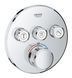 GROHE SmartControl Термостат для душа / ванни з 3 кнопками, накладна панель Фото: 1