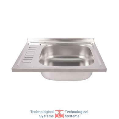 Кухонна мийка Lidz 6050-R Decor 0,6 мм (LIDZ6050R06DEC)3