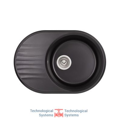 Кухонна мийка Qtap CS 7451 Black (QT7451BLA404)1