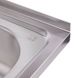 Кухонна мийка Lidz 6050-R Decor 0,6 мм (LIDZ6050R06DEC) Фото: 4