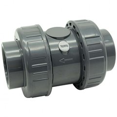 Обратный клапан ПВХ Effast CDRCVD0160 пружинный, d16 мм1