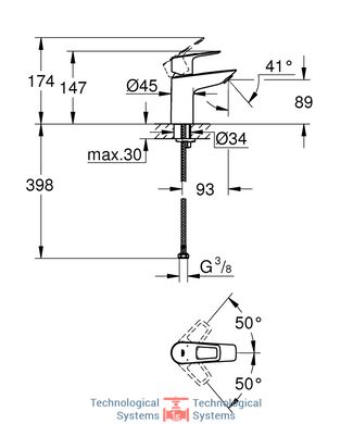 GROHE BAULOOP NEW Змішувач для умывальника, одноважільний2