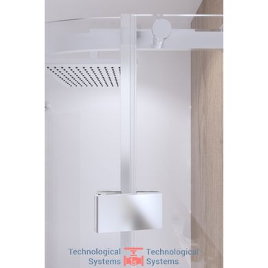 Набір Q-tap ​​душова кабіна Virgo CRM1099AC8 Clear + піддон Uniarc 309915