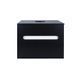 Тумба подвесная Qtap Virgo 600х476х469 Black/White со столешницей QT1879TPА602BW Фото: 3