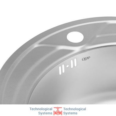 Кухонна мийка Qtap D510 Micro Decor 0,8 мм (QTD510MICDEC08)11