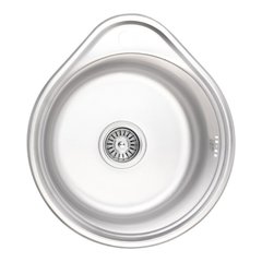 Кухонна мийка Lidz 4843 Micro Decor 0,6 мм (LIDZ4843MDEC06)1