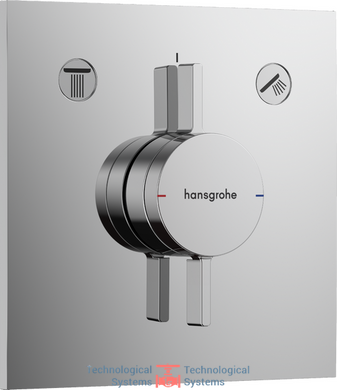 HANSGROHE DUO TURN E змішувач для 2 користувачів, СМ, колір хром1