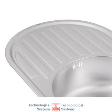 Кухонна мийка Qtap 7750 Micro Decor 0,8 мм (QT7750MICDEC08)11