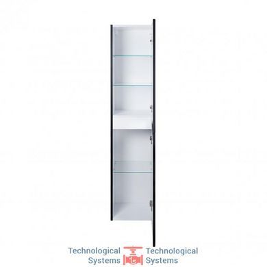 Пенал подвесной Qtap Virgo 350х1600х316 Black/White QT1876PP1652RBW4