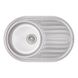 Кухонна мийка Qtap 7750 Micro Decor 0,8 мм (QT7750MICDEC08) Фото: 7