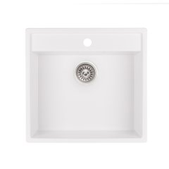 Кухонна мийка Qtap CS 5250 White (QT5250WHI650)1