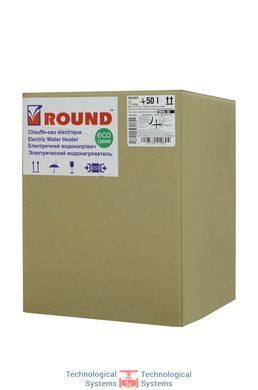 Водонагрівач побутовий електричний Round Eco VMR 80 (1200W)10