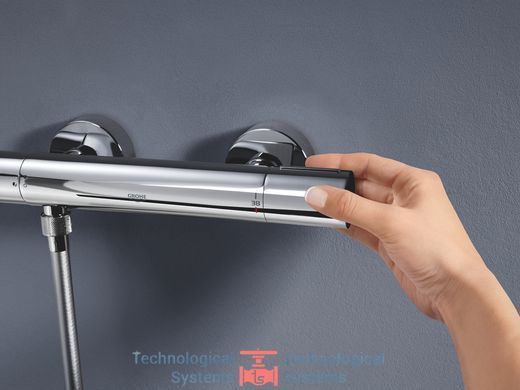 GROHE GROTHERM 800 Cosmopolitan Термостат для душа, хром5