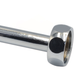 Трубка для смеситаля &Oslash;10 1/2"х1/2" ВВ хромированная Albertoni 0,6 м Фото: 2