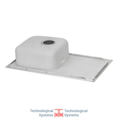 Кухонна мийка Qtap 7843 Micro Decor 0,8 мм (QT7843MICDEC08)4