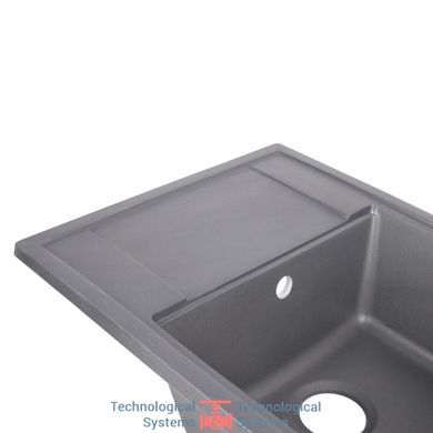 Кухонна мийка Qtap CS 6450 Grey (QT6450GRE471)4