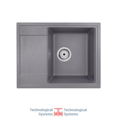 Кухонна мийка Qtap CS 6450 Grey (QT6450GRE471)1