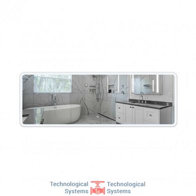 Зеркало Qtap Tern 1400x500 с LED-подсветкой, Bluetooth QT1778142750140WB1