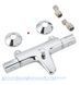 GROHE Grohtherm 800 Смеситель для ванны с термостатом 1/2 , настенный монтаж Фото: 6