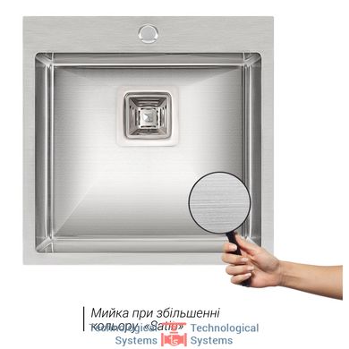 Кухонна мийка Qtap DK5050 2.7/1.0 мм (QTDK50502710)4