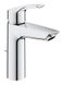 GROHE EUROSMART NEW Смеситель для умивальника, 121 мм., однорычажный, цвет хром Фото: 1