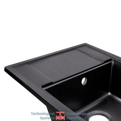 Кухонна мийка Qtap CS 6450 Black (QT6450BLA404)4