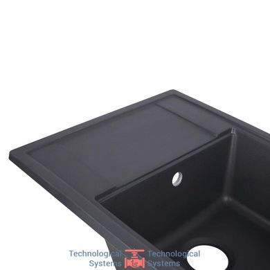 Кухонна мийка Qtap CS 6450 Beton (QT6450BET502)4