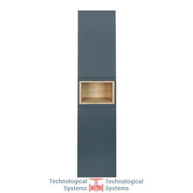 Пенал подвесной Qtap Robin N 350х1650х316 Graphite/Whitish oak QT1376PP16520RGWO3