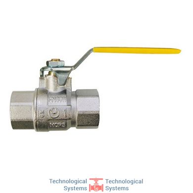 Полнопроходной шаровой кран для газа (одобрено DVGW и НТВ) B-B (DIN3357-4) 3/8" Ду 10 (IVR 100 DIN)1