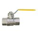 Полнопроходной шаровой кран для газа (одобрено DVGW и НТВ) B-B (DIN3357-4) 3/8" Ду 10 (IVR 100 DIN) Фото: 1