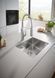 GROHE EUROCUBE Смеситель для кухни, однорычажный, цвет хром Фото: 10