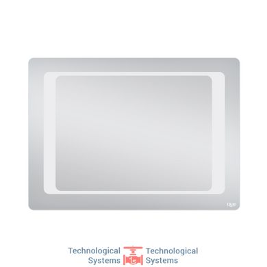 Зеркало Qtap Leo 500х700 с LED-подсветкой, Reverse QT117812086080W3