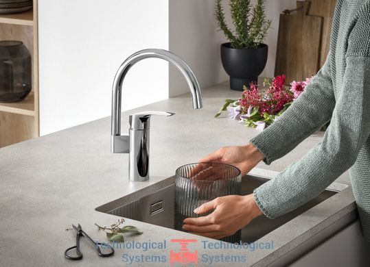 GROHE EUROSMART NEW Змішувач для кухні хром7