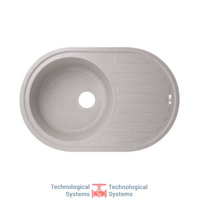 Кухонна мийка Lidz 780x500/200 GRA-09 (LIDZGRA09780500200)1