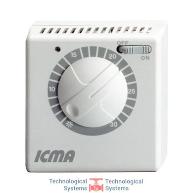 Термостат Icma кімнатний електромеханічний On-Off №P3111