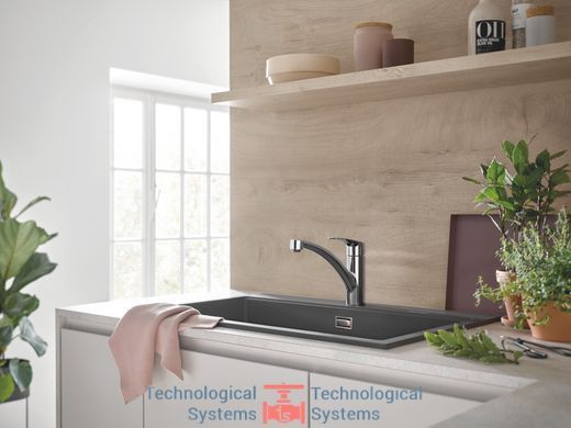 GROHE EUROSMART NEW Змішувач для кухні хром8